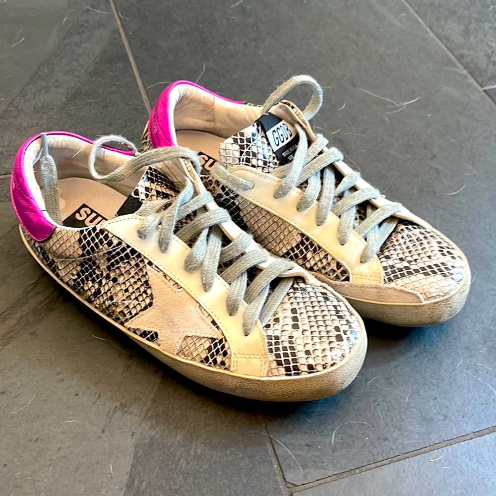 Faux Golden goose shoes.